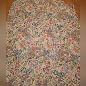 Haute Hijab Floral Cream Multi-Color Lightweight Scarf – Romantic Spring Print